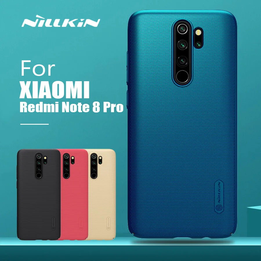 Чехол для Xiaomi Redmi Note 8 Pro Note8 оригинальный матовый чехол Nillkin телефона Подарочный