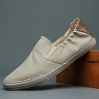 men casual shoes fashion men canvas shoes men loafers moccasins slip on mens flats male driving shoes na 22
