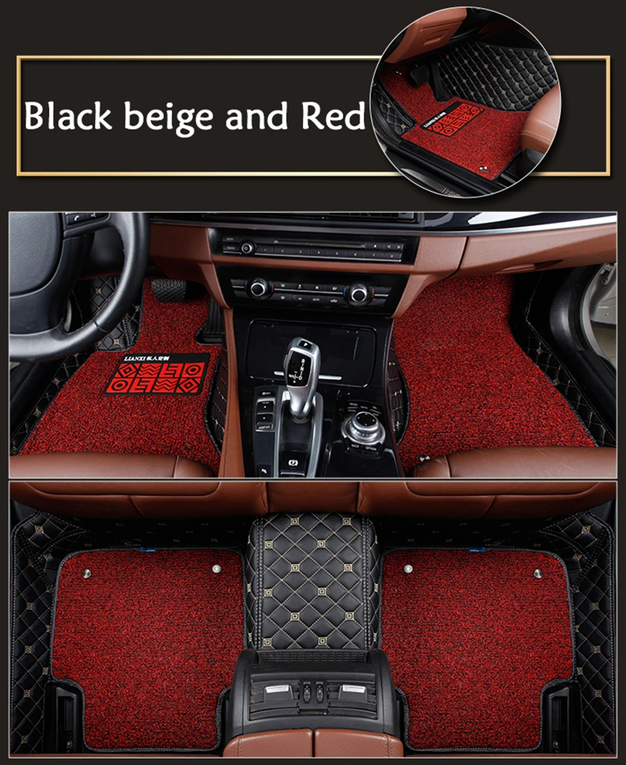 Пользовательские автомобильные коврики для Mercedes Benz B class W245 W246 180 170 160 200 220 260 водонепроницаемый кожаный Противоскользящий ковер