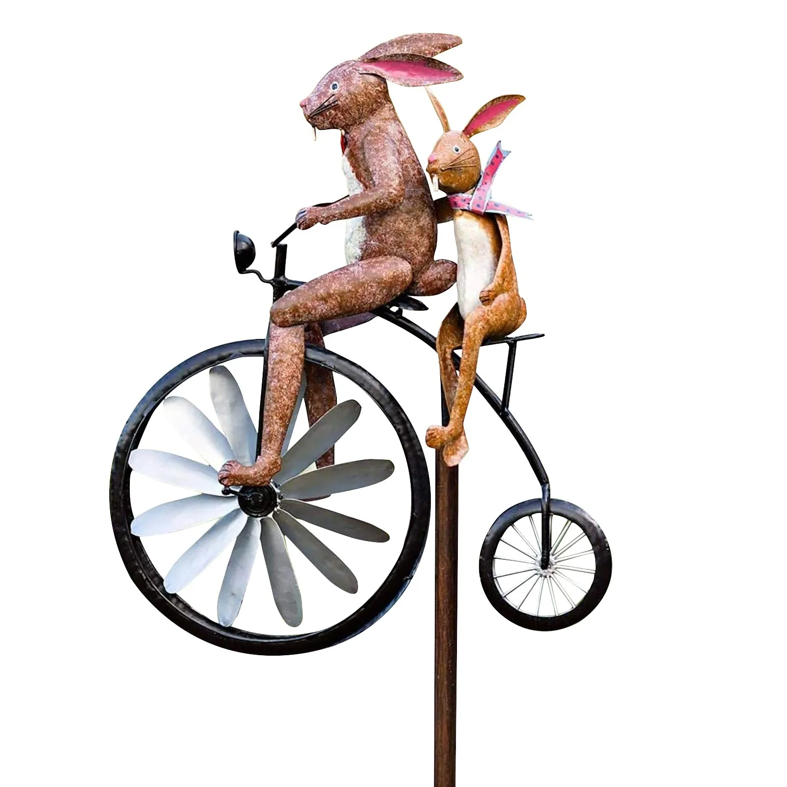 

Vintage Bicycle Metal Wind Spinner Animal Motorcycle Windmill Garden Yard Lawn Windmill Decoration Drop shipping