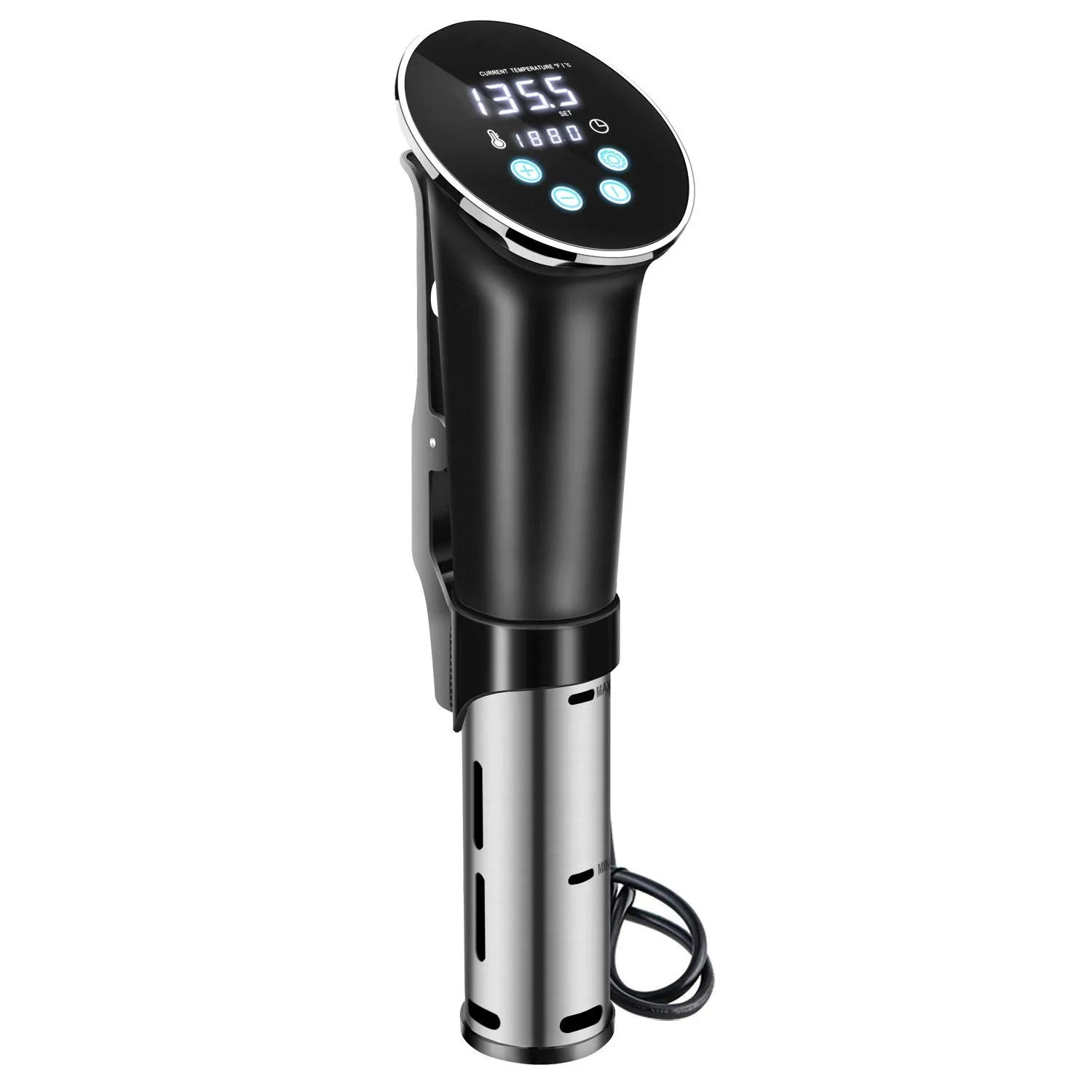

15L Powerful Immersion Circulator Machine LCD Digital Timer Display Stainless Steel 1200W Vacuum Slow Sous Vide Food Cooker