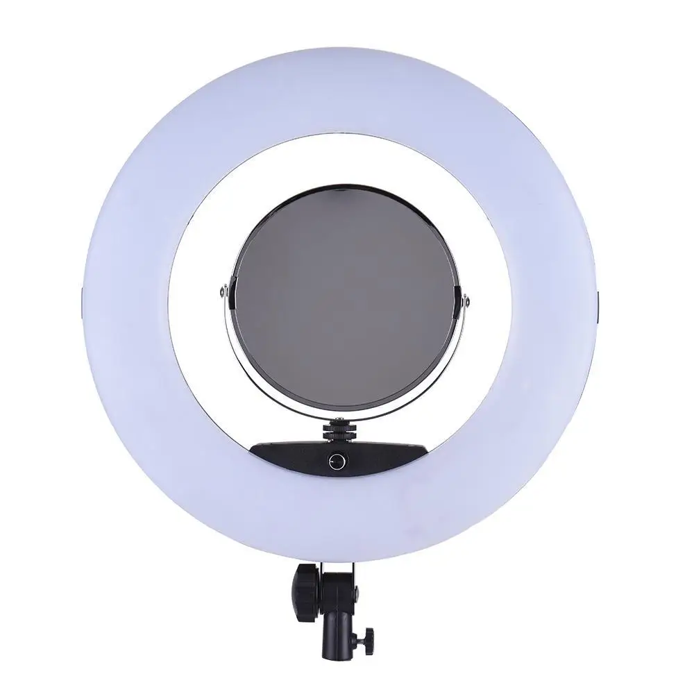 

Yidoblo Black FS-480II Ring light Camera Photo/Studio/Phone/Video 18"48W 480 LED Ring Light 5500K Photography Dimmable Ring Lamp
