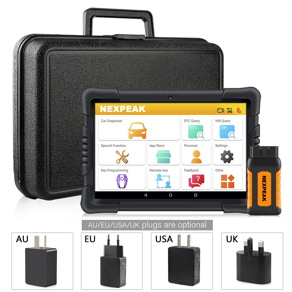 Диагностический сканер NEXPEAK K1PRO OBD2 инструмент для полной диагностики автомобиля