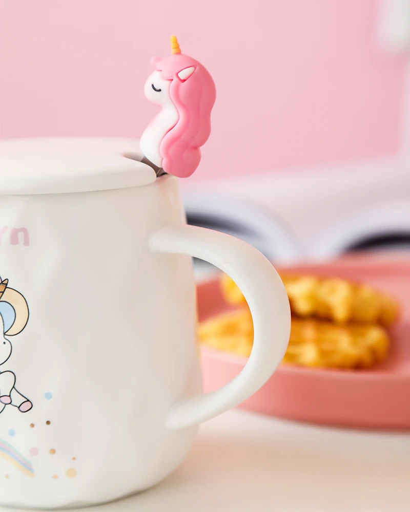 Креативная керамическая кружка с единорогом чашки для кофе чая молока домашняя