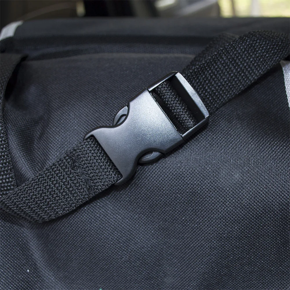 

Multipurpose Car Backseat Trunk Organizer Long Hanging Storage Bag Auto Interior Cargo Accessories (Black)