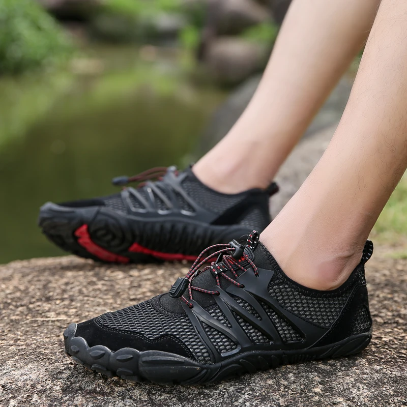 

Men Aqua Shoes Barefoot Swimming Shoes Women Upstream Shoes Breathable Hiking Sport Shoes Quick Drying River Sea Water Sneakers