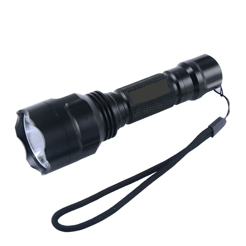 Светодиодный фонарик C8 cree T6 2000 лм 1 режим для кемпинга без аккумулятора 18650|flashlight