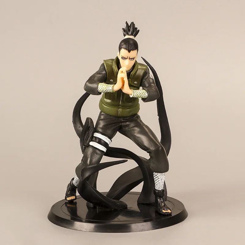 

Fire Shadow Hand-Made Anime Peripheral Cartoon Battle Shadow Head Neck Binding Shikamaru Nara Doll Toy Decoration