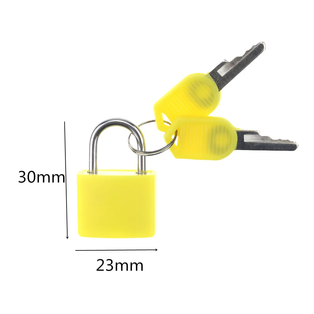 1 шт. 22 мм маленький мощный стальной навесной замок Дорожный чемодан для дневника