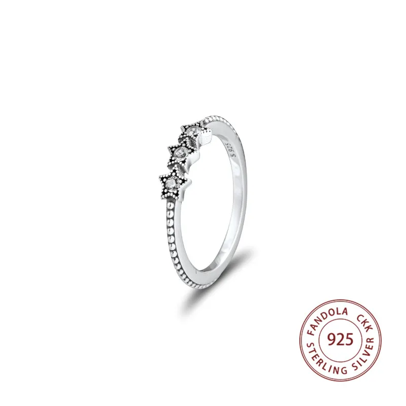 Женское Обручальное Кольцо Fandola кольцо из стерлингового серебра 925 пробы с