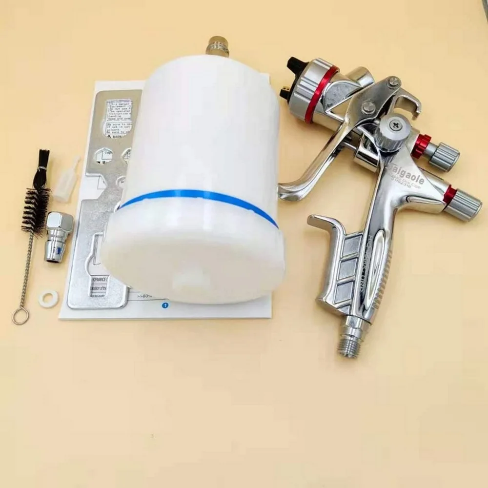 

Auto Spray Gun High Atomization Top Coat Sheet Metal Paint Water-based Paint Varnish Pneumatic Spray Gun Air Spray Gun Airbrush