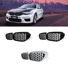 Новый G30 G38 автомобиль Diamond решетки для Bmw G30 G31 G38 5 серии 525i 528i 530i 540i 2017-2020 передная Стайлинг автомобильной решетки