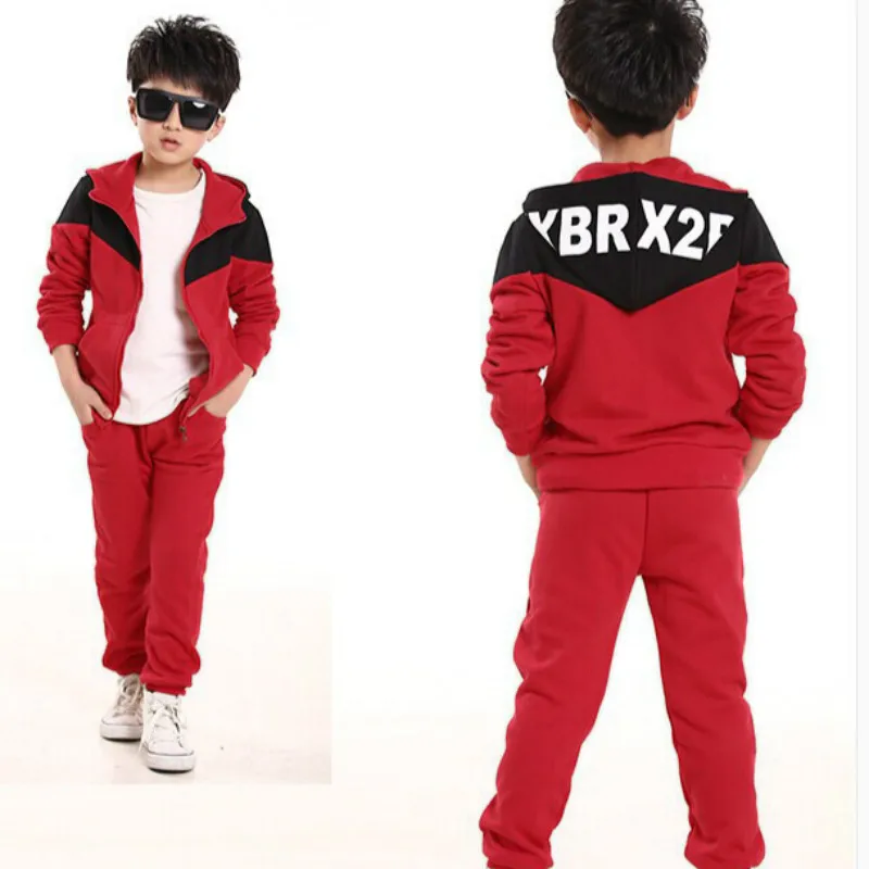 Спортивный костюм для мальчиков длинные штаны весна-осень |