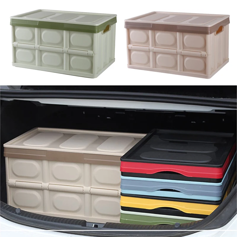 

Складная Многофункциональная коробка для хранения в багажник автомобиля, 30 л