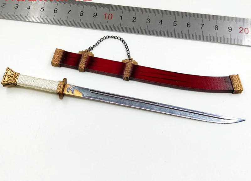 

Scale 1/6 KC001 Ancient China Qing Dynasty General Fuyuan Yellow Version Royal Guardian Sword Samurai Model For 12 inch Body