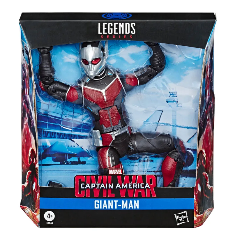 

Marvel Legends Civil War 10 Inch Giant Ant-Man Action Figure Toys Collection Deluxe Movable Ant-Man Model Car Decration Gift