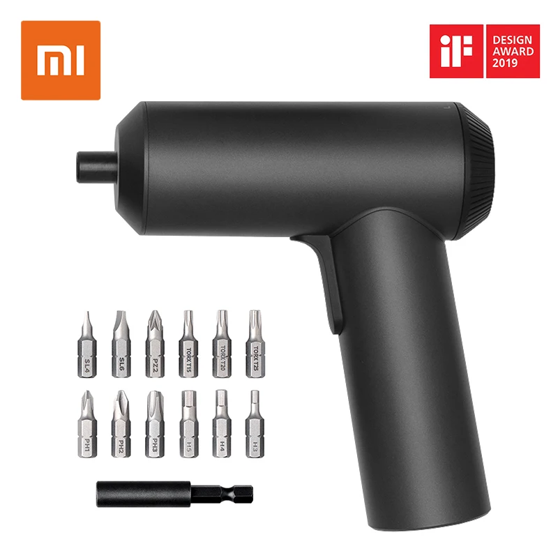 Xiaomi Mijia беспроводная электрическая отвертка перезаряжаемая 2000mAh li ion 5N. m крутящий