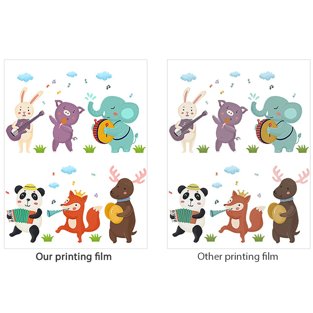 Ceny 30*100m A3 DTF PET Folia Zwiajana Matowy Druk Biały Atrament Przenikania Ciepła T-shirt Ubrania Bawełniane Płótno Lniane Poliester Transfer Powded