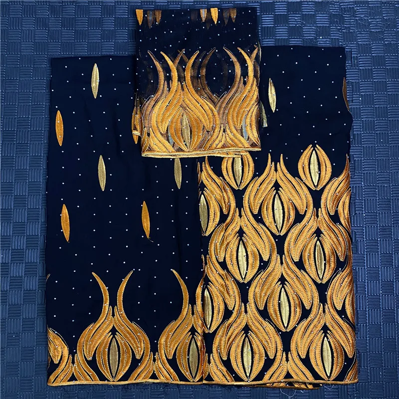 Швейцарская кружевная ткань 5 + 2 Дубай 2019 тяжелая вышитая бисером африканская 100%