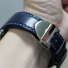 Ремешок для часов из натуральной телячьей кожи, 202122 мм