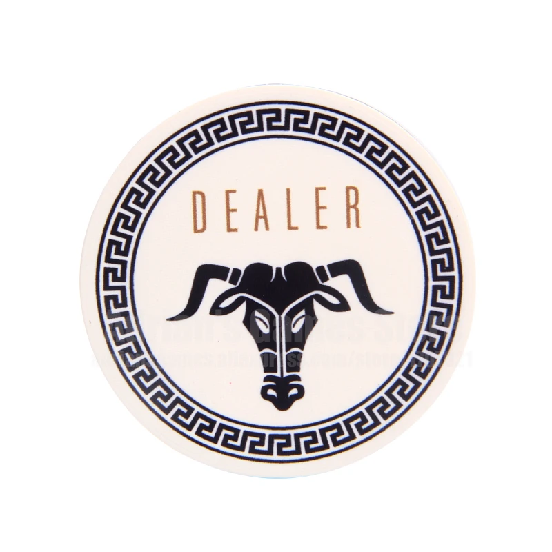 Греция бог Керамика фишки для покера дилер&большой блайнд&малый блайнд Poker Chips