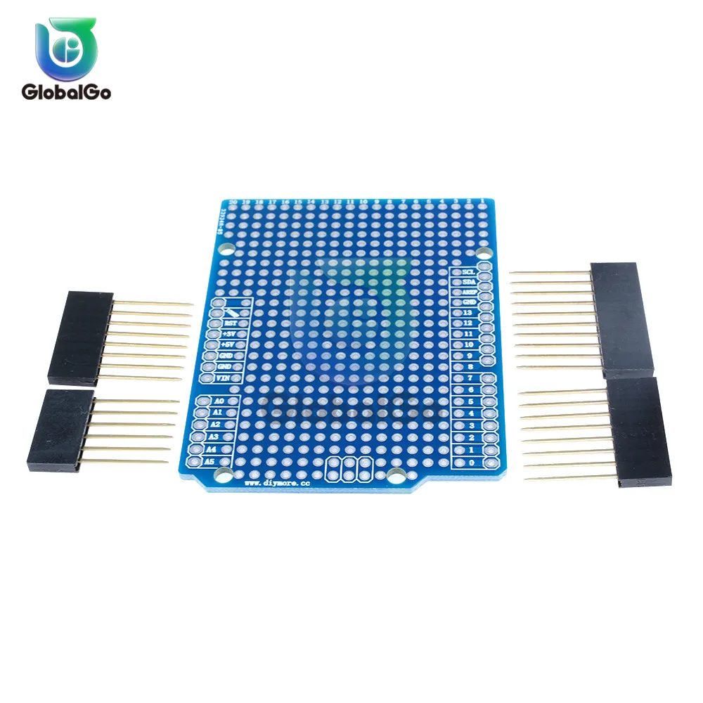 Прототип печатной платы для Arduino R3 ATMEGA328P Щит макетная плата высота 2 54 мм