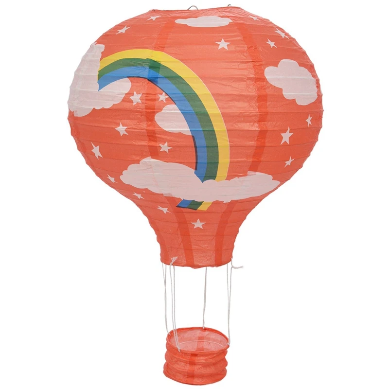 2 шт. 12 дюймов воздушный шар бумажный фонарь абажур потолочный светильник