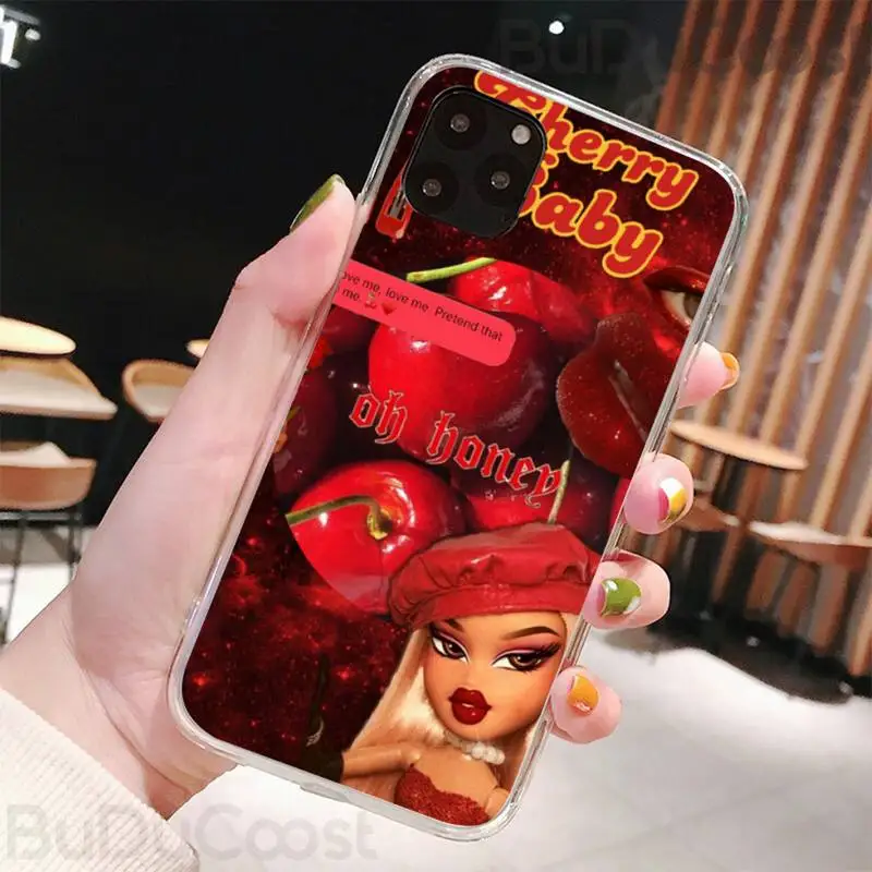 

lovely Doll Bratz Phone Case for iPhone 8 7 6 6S Plus X 5S SE 2020 XR 11 pro XS MAX 12 12Mini