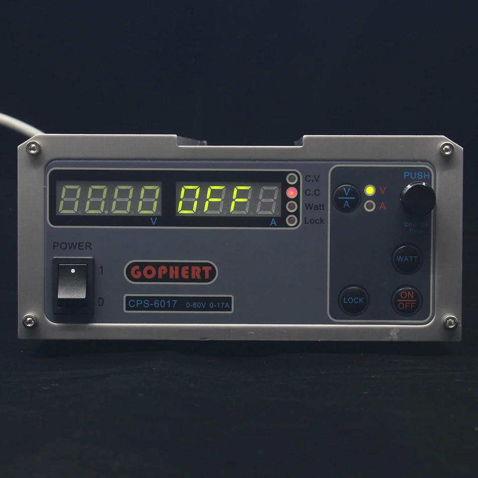 Обновленная версия CPS 6017 0 60V 17A 1000 Вт высокой мощности Мощность Цифровой