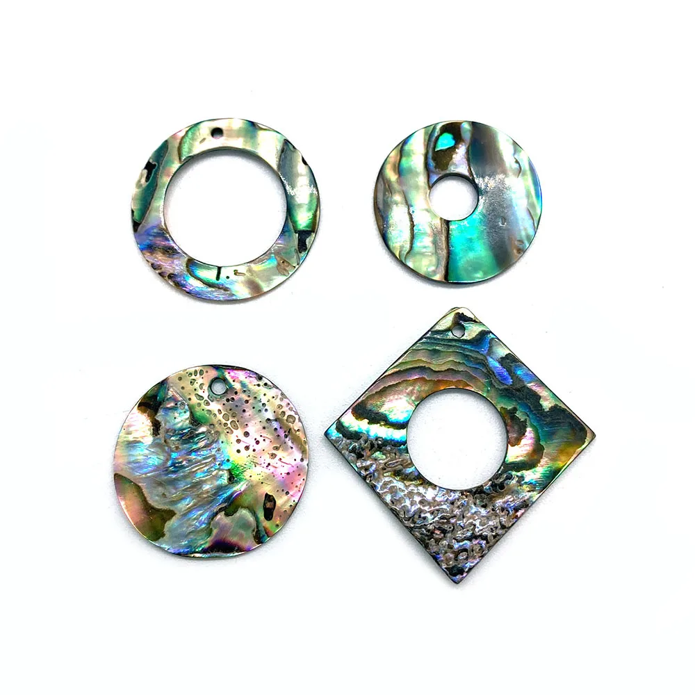 

Flat Round Abalone Shell Pendant 20mm Abalone Shell Beads DIY Jewelry Handmade Necklace Pendant Bracelet Jewelry Accessories