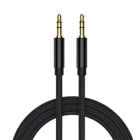 3 5mm nylon braided aux cable audio auxiliary input adapter male to male aux cord for headphones car home stereos speaker
