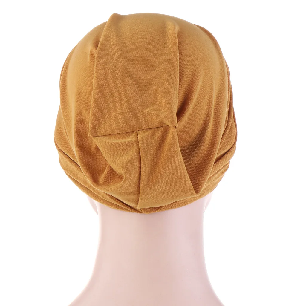 

European and American new high-quality base caps, crystal linen foreheads, discounted pile caps, Muslim turban caps