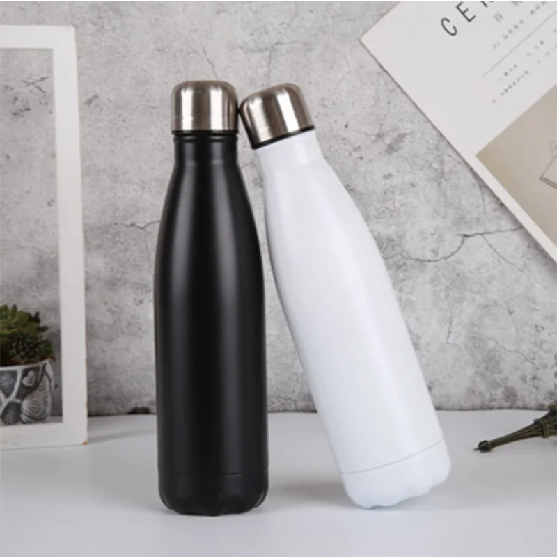 Бутылка для колы 17 унций вакуумная Изолированная чашка термос из нержавеющей