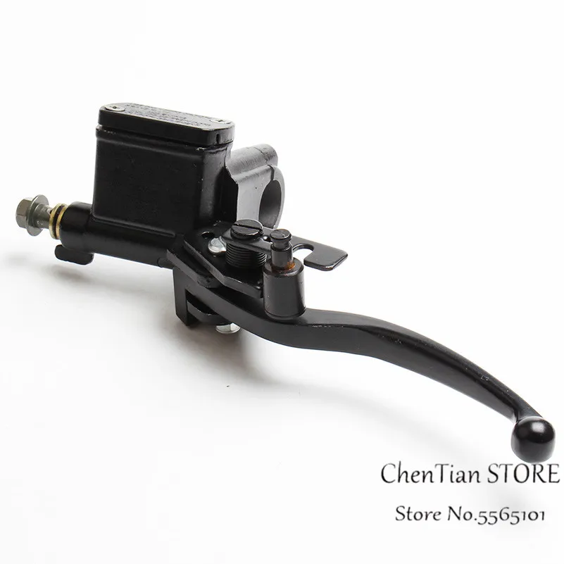 Front Brake Lever Master Cylinder Pump Right 22mm 7/8&quot Side Banjo Bolt for Honda Kawasaki Suzuki Benelli | Автомобили и