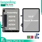 Оригинальный ЖК-дисплей 10,9 дюйма для Apple iPad Air 4 4-го поколения Air4 2020 A2324 A2316 A2325 A2072, ЖК-экран с сенсорным экраном и дигитайзером в сборе, панель