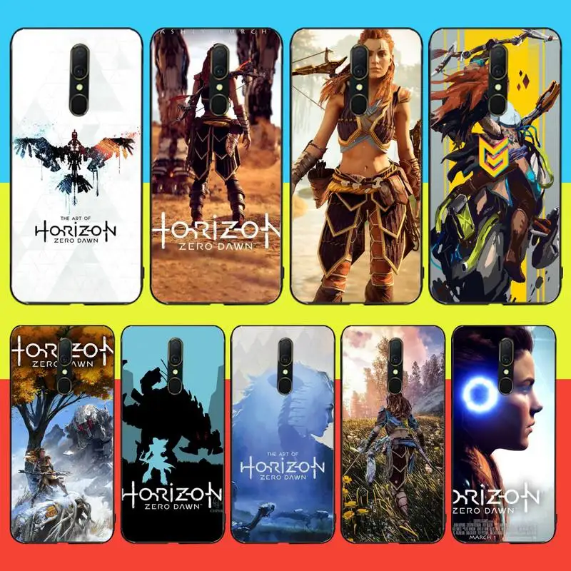 Мягкий силиконовый черный чехол PENGHUWAN Game Horizon Zero Dawn для Oppo A5 A9 2020 Reno Z Realme5Pro