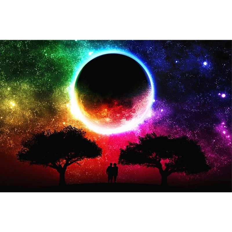 Moon Lovers 5D алмазная вышивка картина DIY Вышивка крестиком домашний декор | Дом и сад
