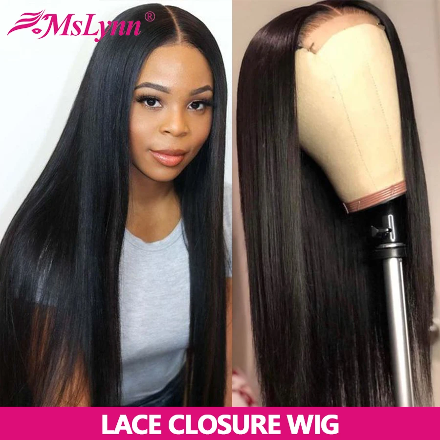 Прямые парики на сетке из человеческих волос спереди для женщин парик с