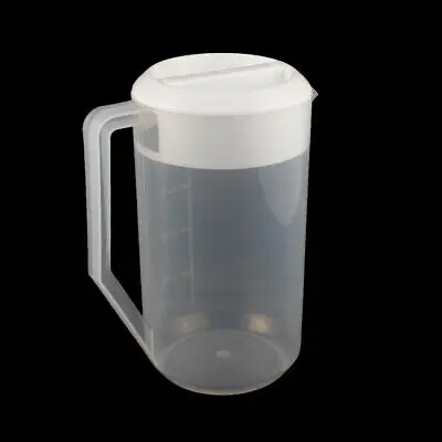 Пластиковый мерный стаканчик для кухни, 2500 мл, контейнер с носиком, белая крышка от AliExpress WW