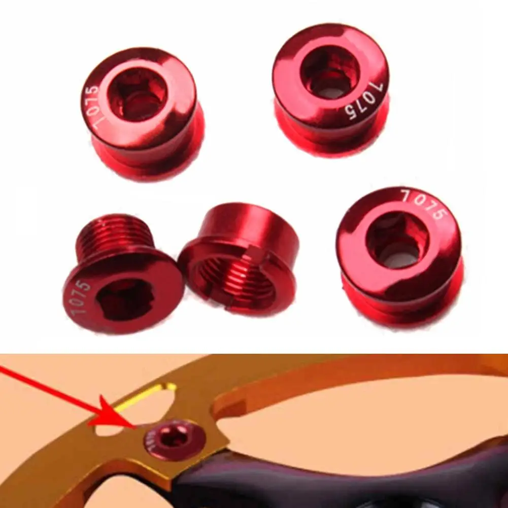 

5 шт. Новые велосипедные дисковые винты, звездочки из алюминиевого сплава, велосипедные звездочки, звездочки, колеса, Кривошипные диски, вин...