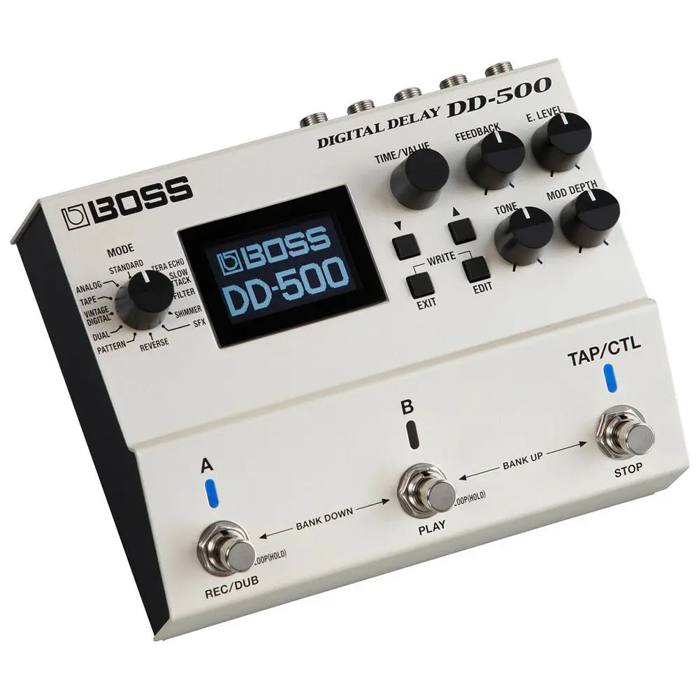 Boss DD-500 мультицифровая педаль эффектов задержки