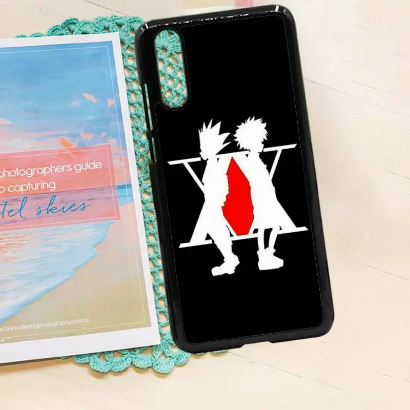 

Killua Zaoldyeck hunter x hunter luxury brand shell Phone Case PC for iPhone 11 12 pro XS MAX 8 7 6 6S Plus X 5S SE 2020 XR