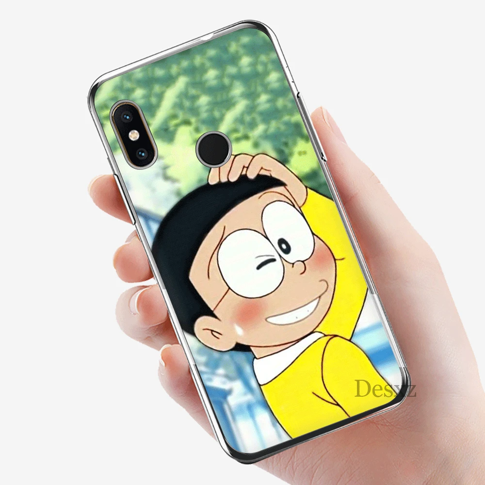 Чехол для мобильного телефона Xiaomi Redmi Note 7 6 5 Pro 4 4X 5A защитный чехол Doraemon A Bear |