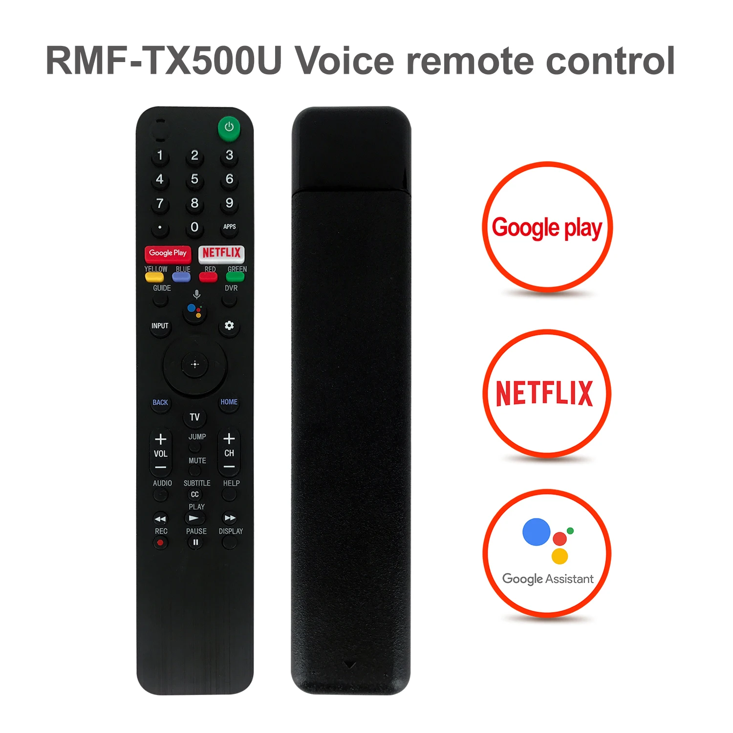 

New RMF-TX500U For Sony 4K Smart TV Voice Remote Control XBR-98Z9G XBR-55X950GA KD-75XG8596 KD-55XG9505 XBR-48A9S XBR55A9G