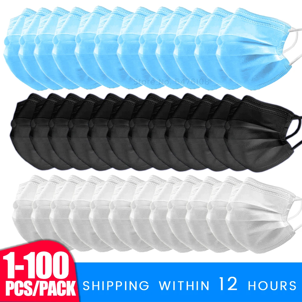 100/50/20/10/5/3/1 шт maskers одноразовая маска Анти для защиты от пыли тушь ресниц и бровей