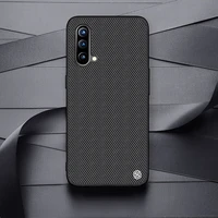 for oneplus nord ce 5g case cover nillkin textured nylon fiber soft edge hard back cover for oneplus nord ce 5g thin light case