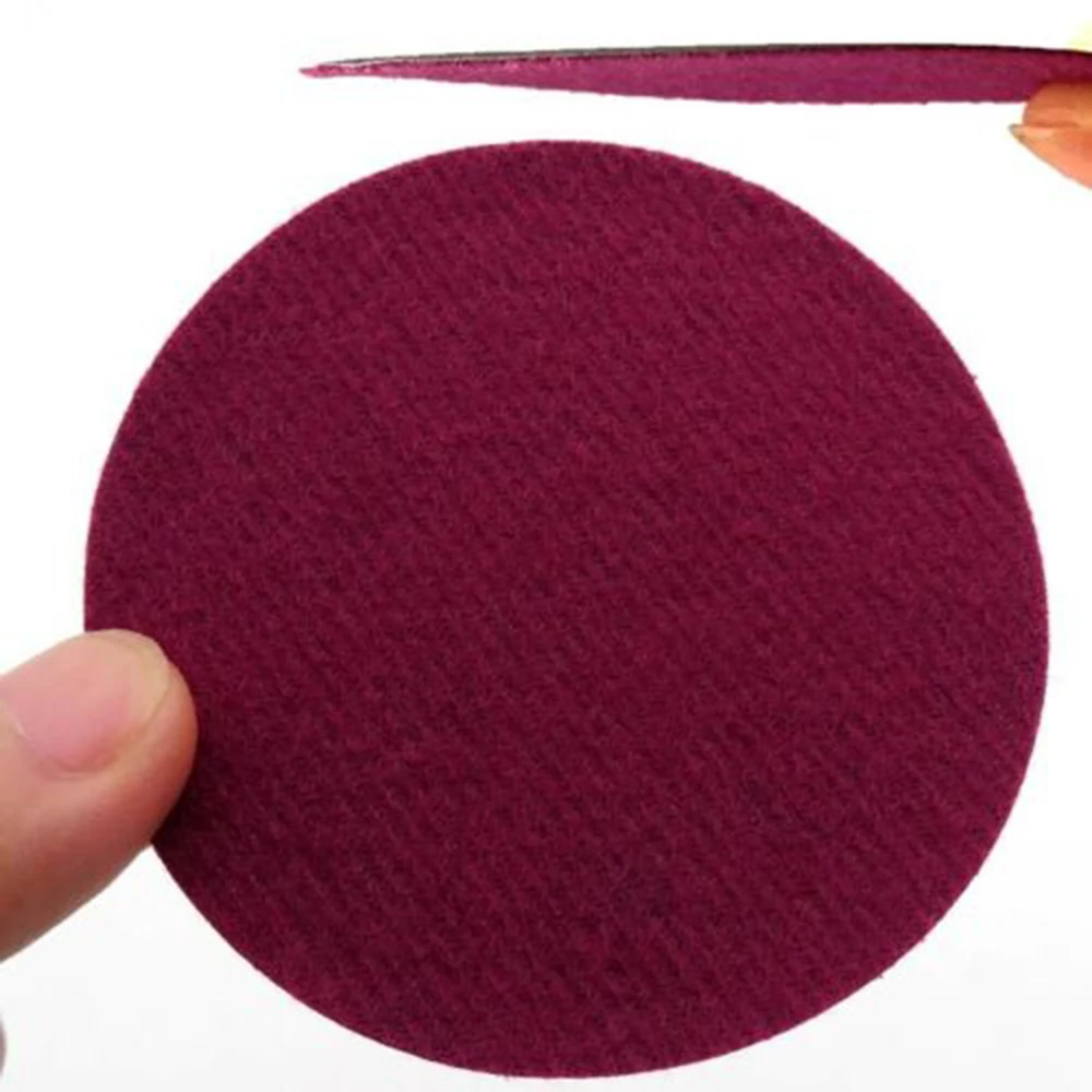 

50Pcs Round Sanding Disc Wet And Dry Flocking Abrasive Sandpaper 400-10000 Grits
