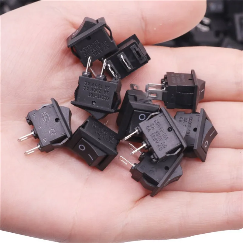 500 шт./лот 20*11*17 мм SPST 2PIN вкл/выкл G130 перекидной клавишный выключатель 3A/250 в автомобильный приборной панели грузовик RV ATV домашний CE сертификация
