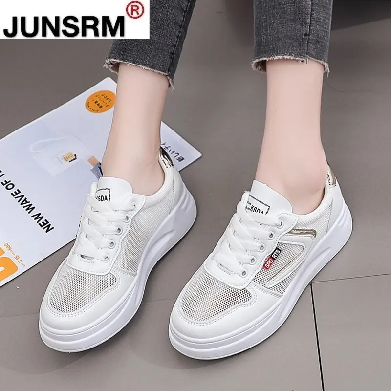 

Women Platform Shoes Fashion Sneakers Height Increasing Woman Casual Comfortable Soft Bottom Women's Fashion Vulcanize Shoes