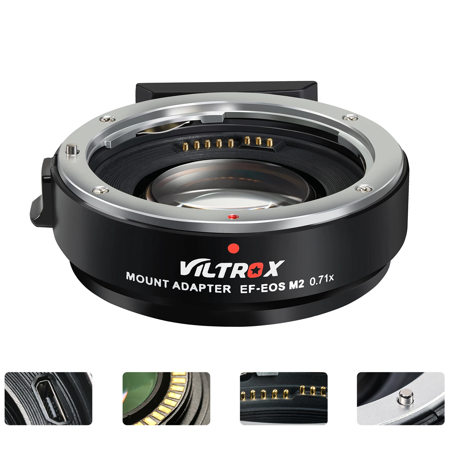 Viltrox EF EOS M2 0.71x Автофокус редуктор Скорость Booster Крепление объектива переходное